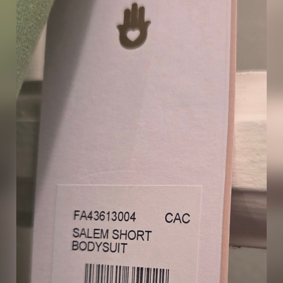 Spiritual Gangster Salem Short Cactus Green Sleeveless Romper - Picture 2 of 8